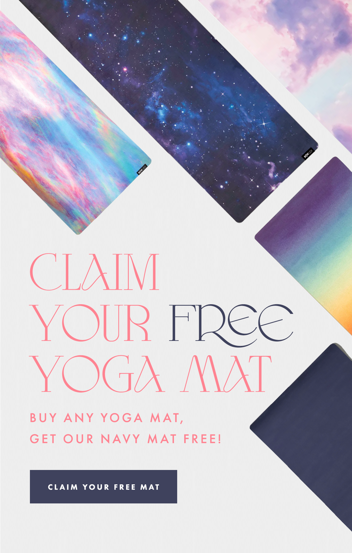 POPFLEX: Claim your FREE yoga mat! 🧘🏻‍♀️