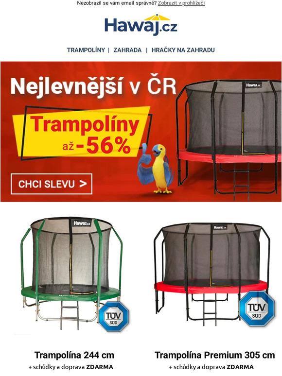 Zábavní centrum na zahradu nejlevněji v ČR. 🎡