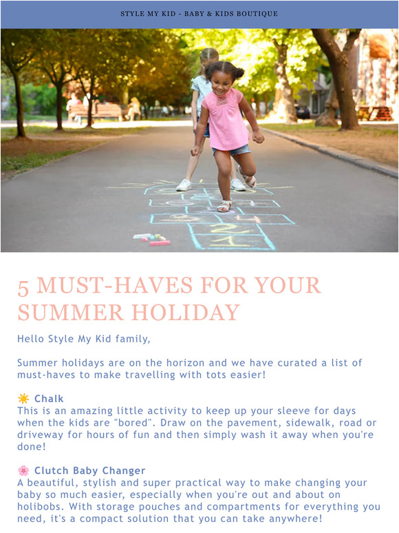 Travelling with tots this summer?