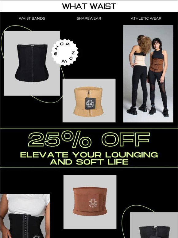 Elevate Your Lounging and Soft Life With 25% OFF