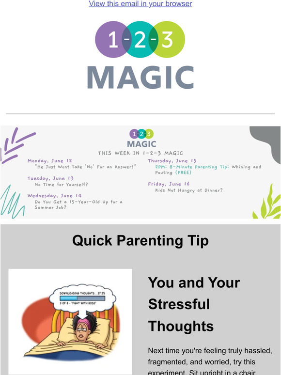 1-2-3 Magic: Defeat the Dreaded Whining & Pouting!