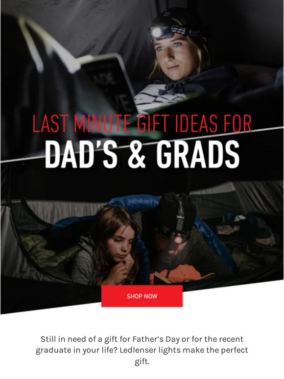 Last minute gift ideas for Dads & Grads