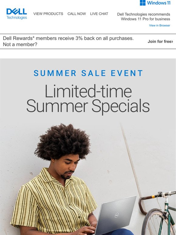 Summer Sale Event | New season, new tech offers have arrived