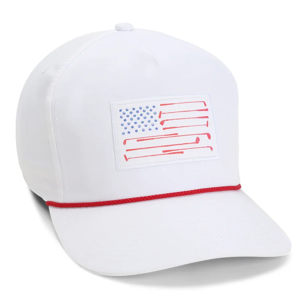 Image of Barstool Golf x Imperial Flag Patch Hat