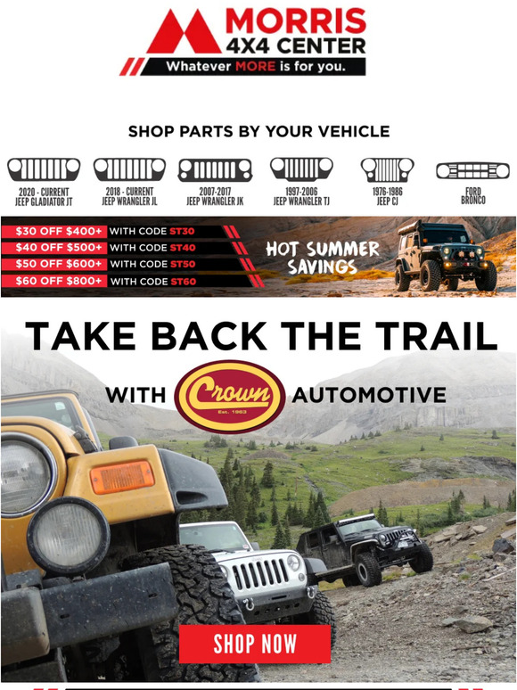 Morris 4x4 jeep deals parts