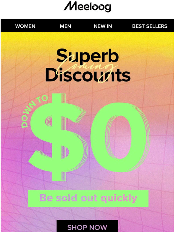 Hello! Smart prices for smart people!