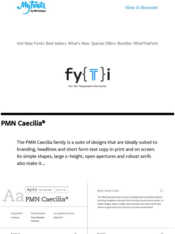Learn all about PMN Caecilia & Visby CF