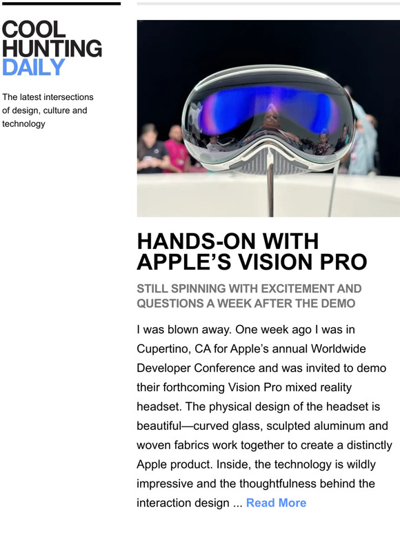 Apple's Vision Pro has been hiding in plain sight