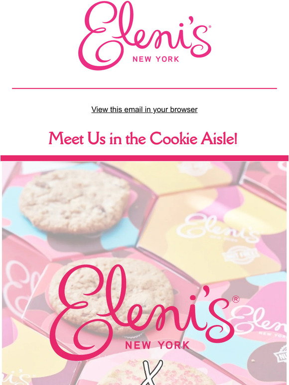 Pink Sugar Box – Eleni's Cookies New York