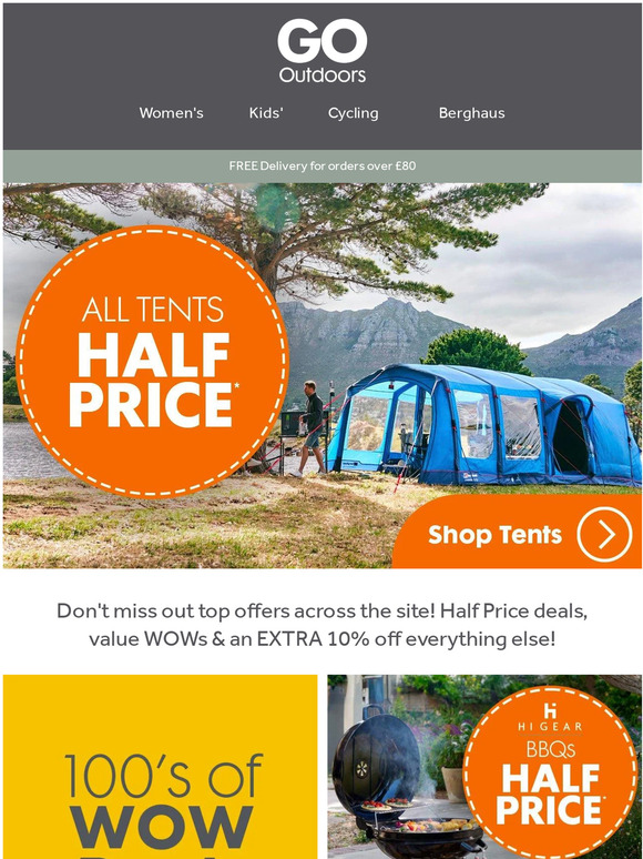 Go Outdoors Don't Miss Our Latest Offers... Milled