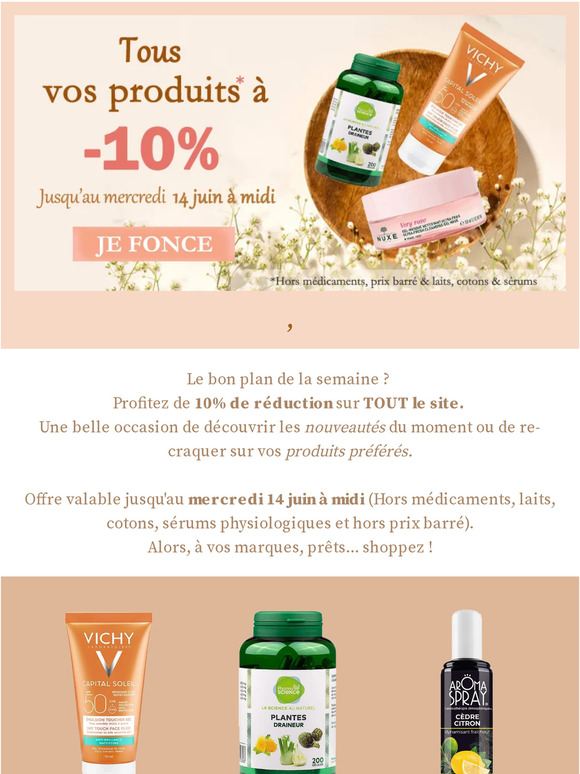 , 📣-10% de remise sur TOUT le site 🔥