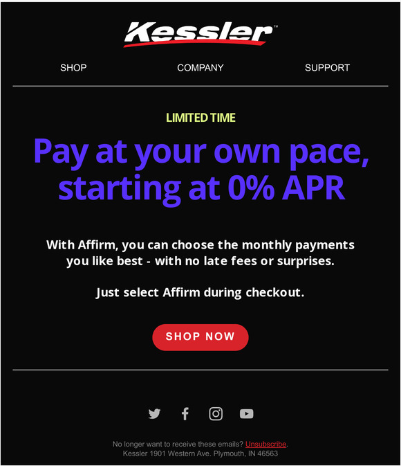 ⚡ Limited Time - 0% APR FINANCING
