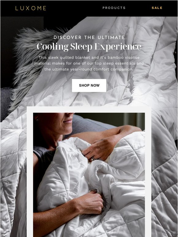 Luxome Black Friday Sale: Save Up to $70 on Bedding, Towels
