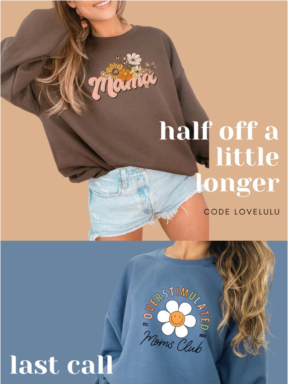 It's the final countdown for 50% off🚨