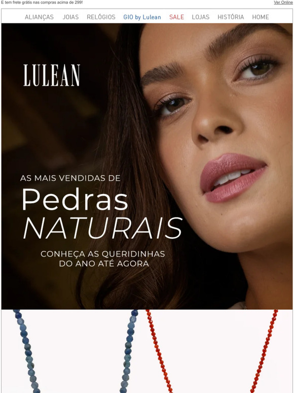 Joias em Pedras Naturais: Conheça as mais vendidas do ano! ﻿✨