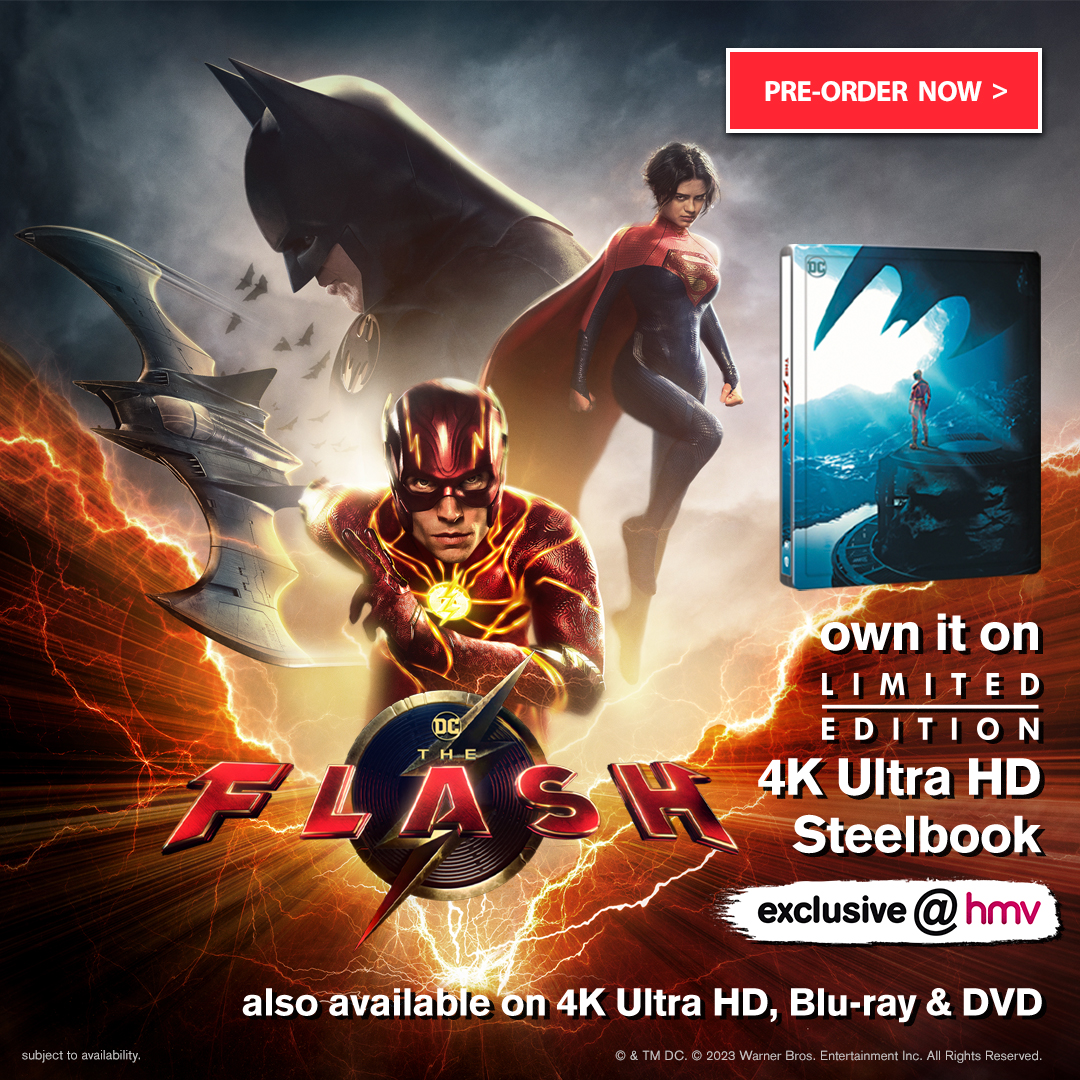 The Flash 4K SteelBook (2023)(Exclusive) – Blurays For Everyone