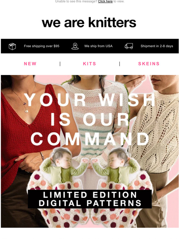 WE ARE KNITTERS The most wanted patterns🧡 now in digital format Milled