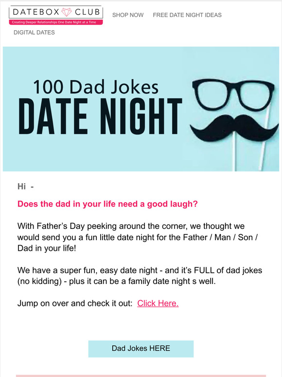 DateBox Club: Fathers Day - FREE Date Night Silliness