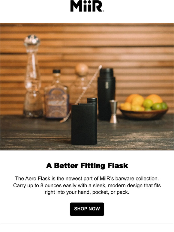 Give the Aero Flask a Shot