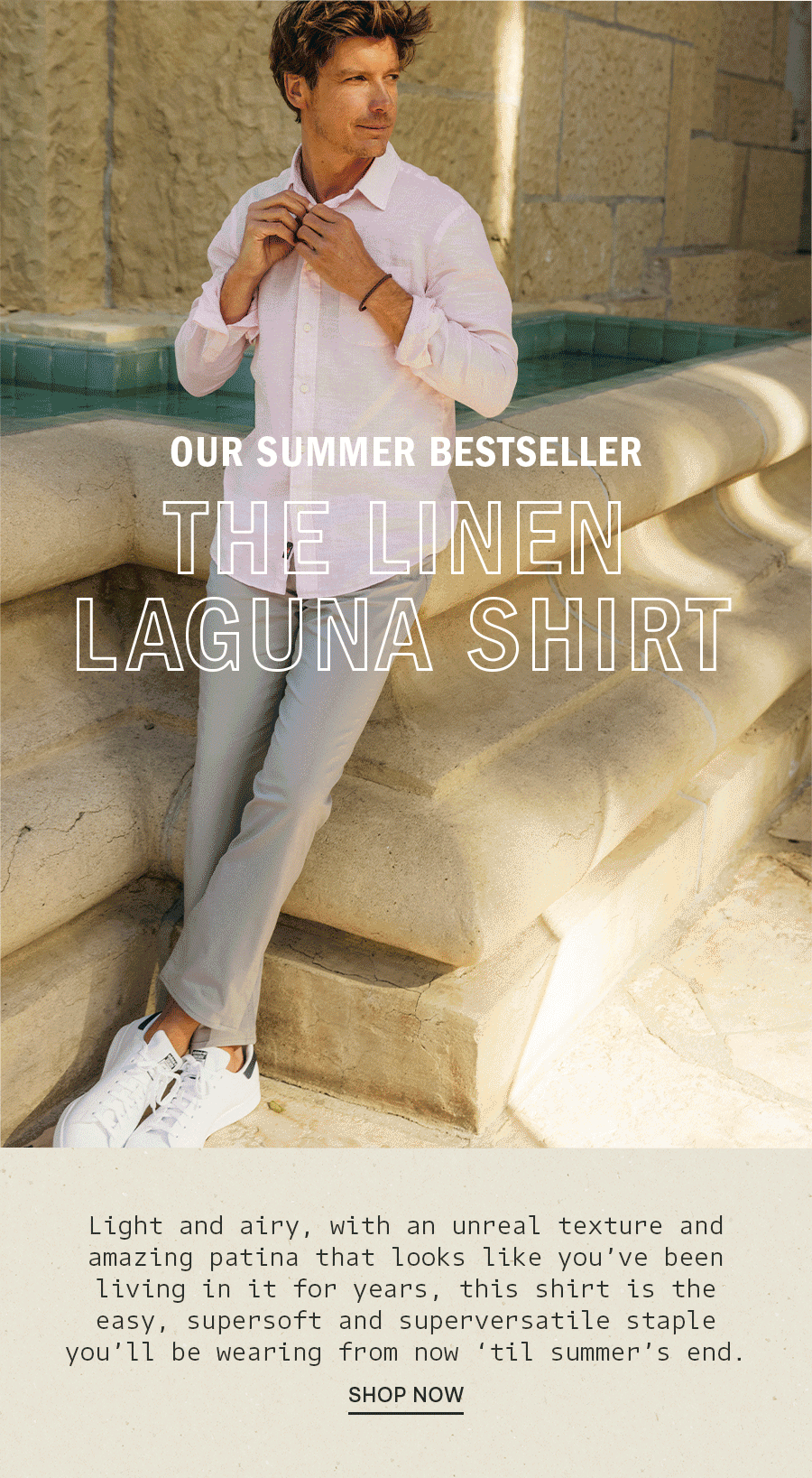 Faherty It’s Hot So You Should Be Wearing Linen Milled