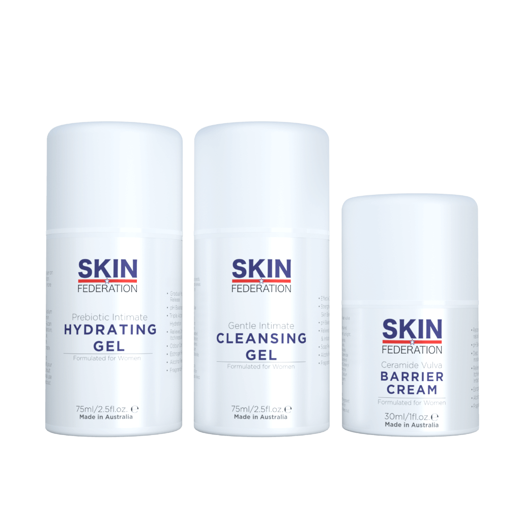 Intimate Menopause Management Routine (Cleansing Gel, Hydrating Gel and Barrier Cream)
