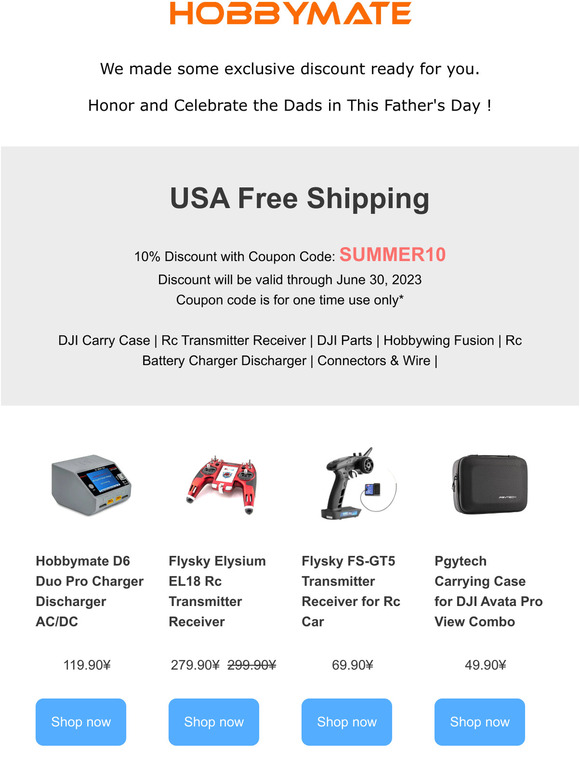 Father's Day Sale 2023 - Hobbymate Hobby