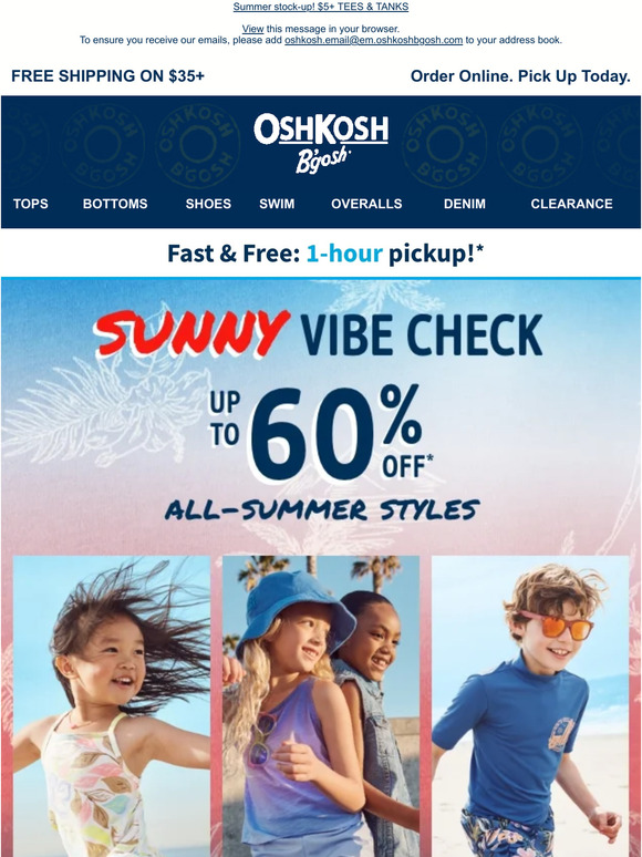 😎 Up to 60% off camp, vacay & pool day faves