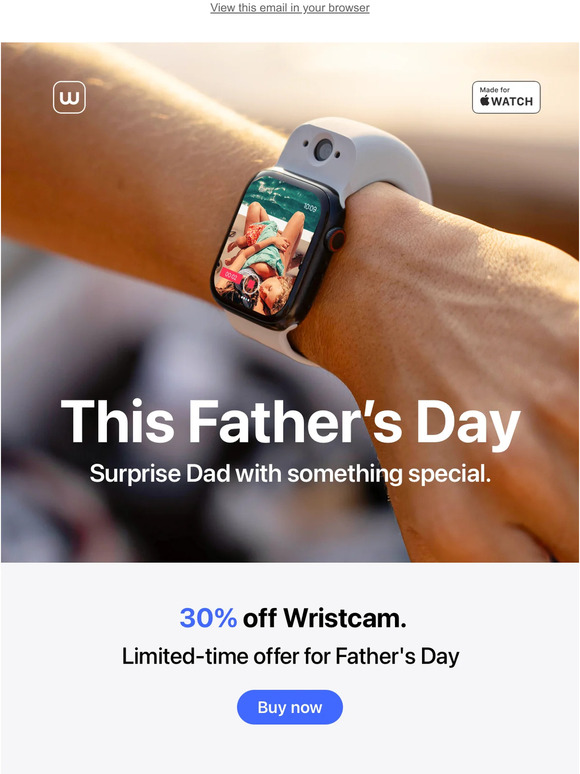 Father's Day is around the corner.
