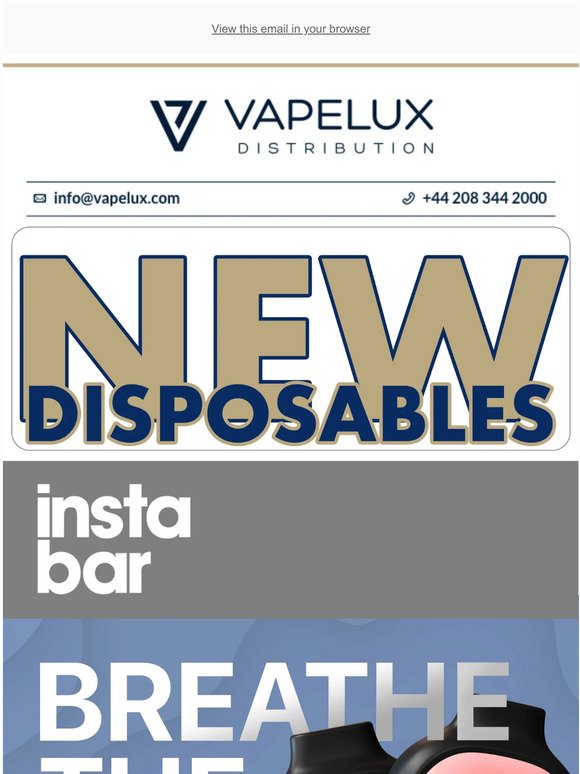 New Disposable - Insta Bar Air 600