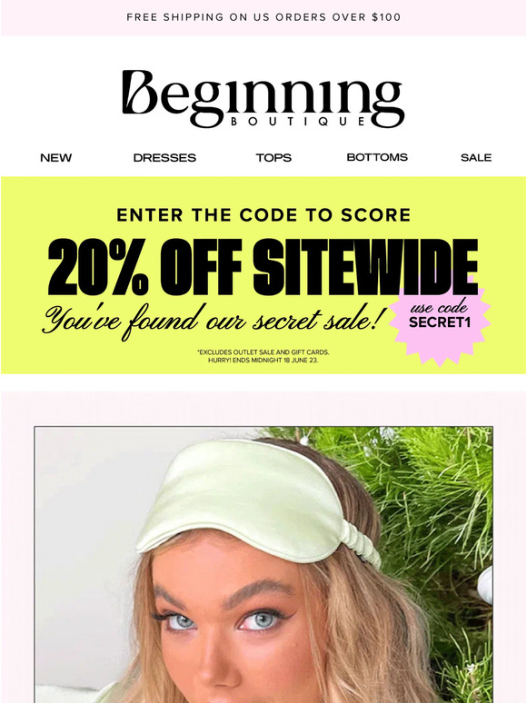 Shh! Secret Sale Inside 👀