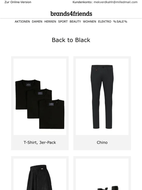 Schwarz, Black, Noir - der Alleskönner im Kleiderschrank!