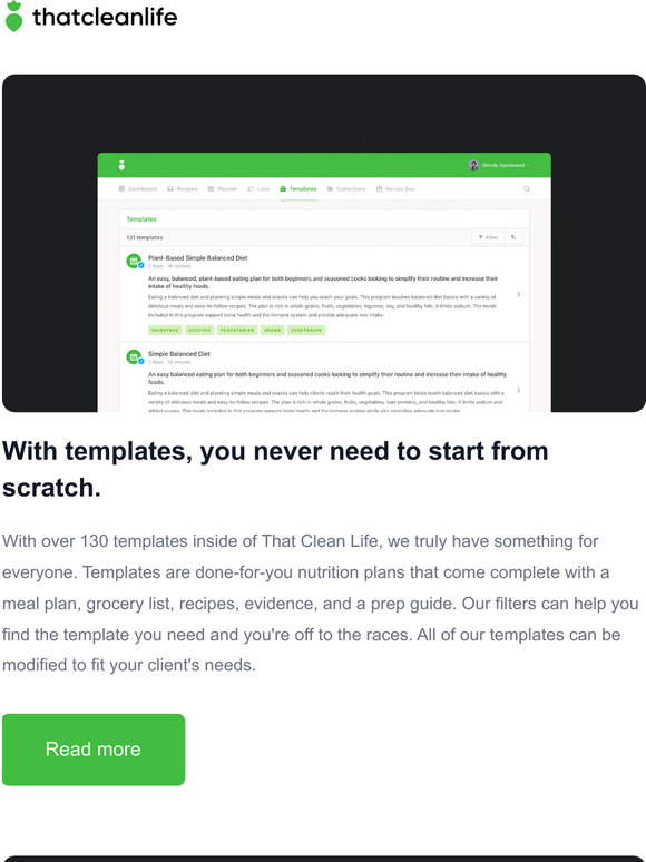 Over 130 done-for-you templates 👀