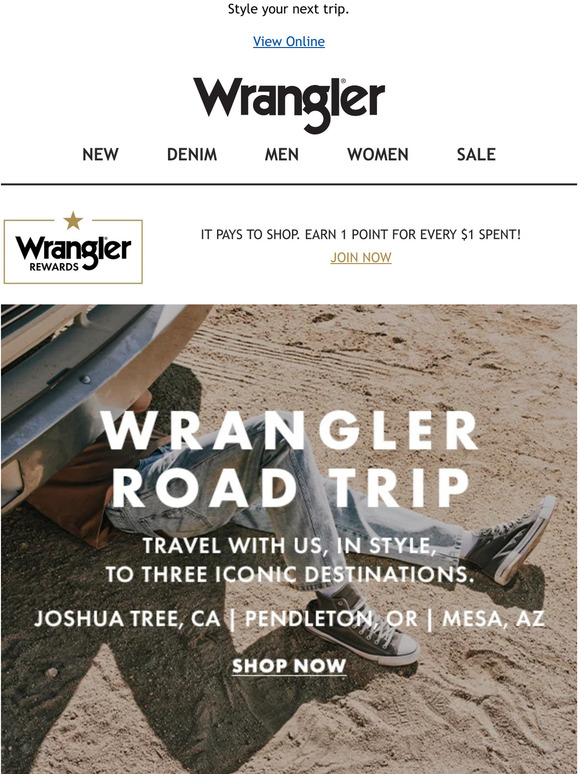 Come with us, on a road trip