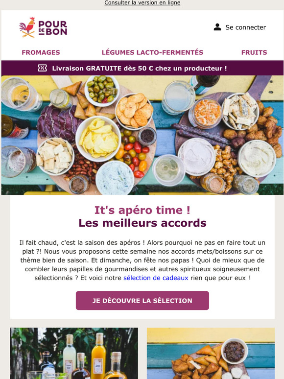 Tout pour un apéro réussi