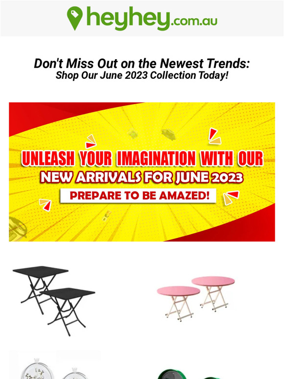 Exciting New Products Just Launched! Explore our June 2023 Collections