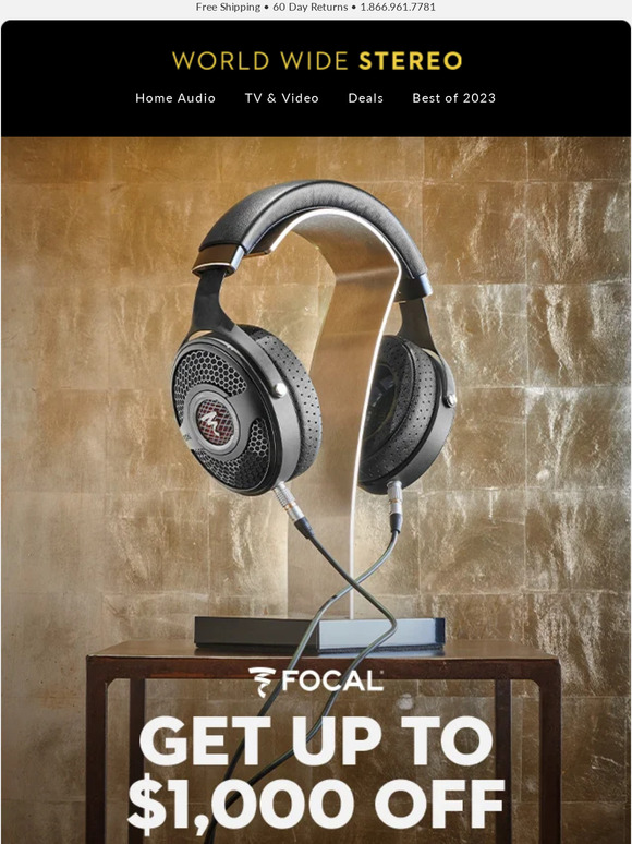 🎧 Save Up To $1,000 On Focal Premium Headphones 👍