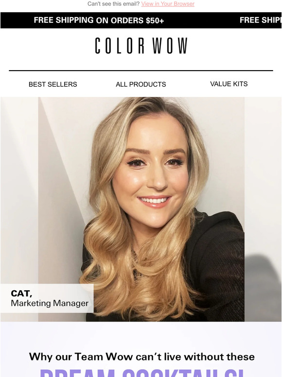 Color Wow Team Wow’s recipe for success🍸 Milled