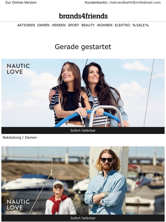 Nautic Love:, Sneaker Liebe -70%, Kleine Schätze -75%