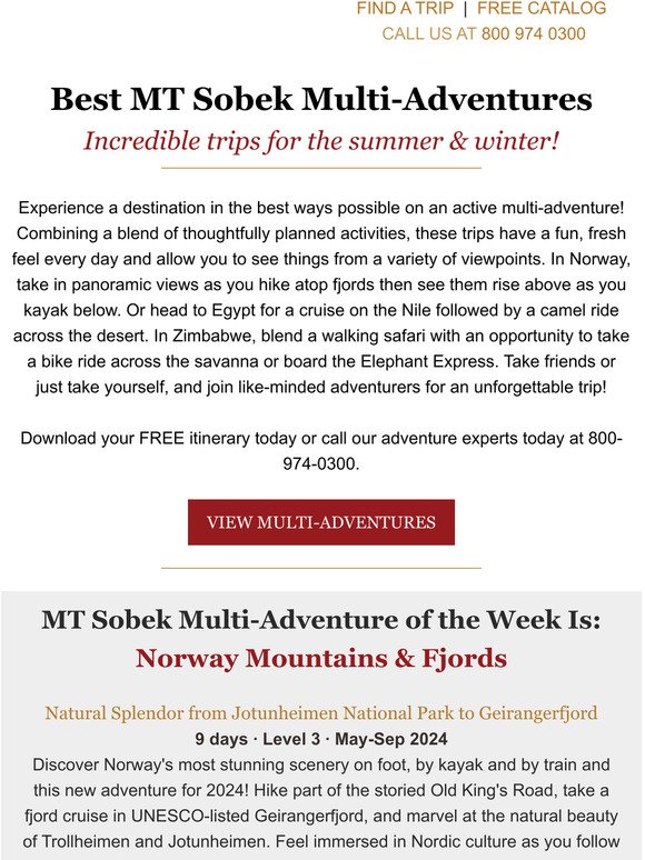 Best MT Sobek Multi-Adventures