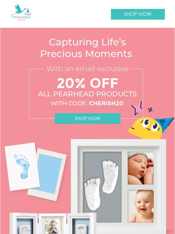 Email-Exclusive: 20% OFF All Pearhead Products 👶