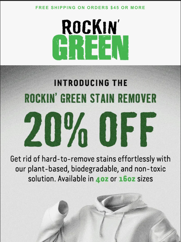 It’s HERE: Our New Stain Remover + 20% OFF 🎉💵