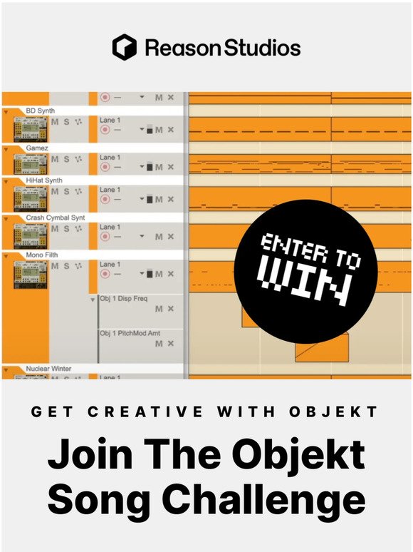 Are you GAME!? We're waiting for YOUR Objekt song! 📻