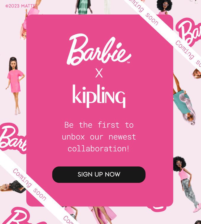 Kipling USA Barbie x Kipling Collection Coming Soon! Milled