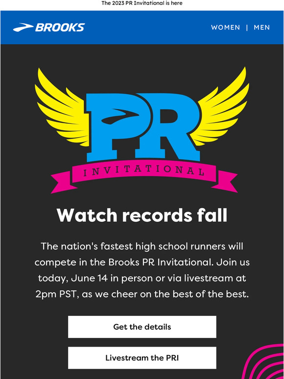 Brooks Running The world’s fastest high school meet Milled