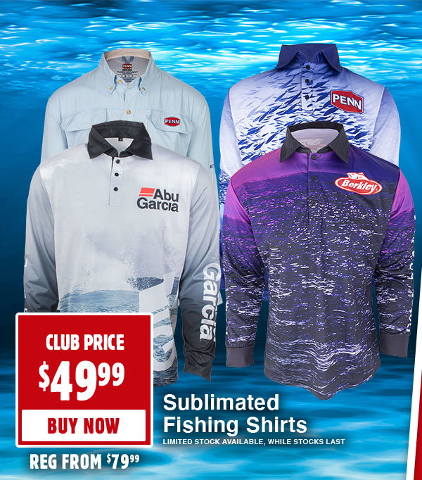 Sublimated Fishing Shirts
