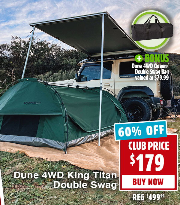 Dune 4WD King Titan Double Swag
