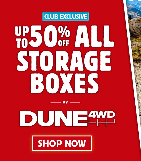 UP to 50% Off All Storage Boxes by Dune 4WD