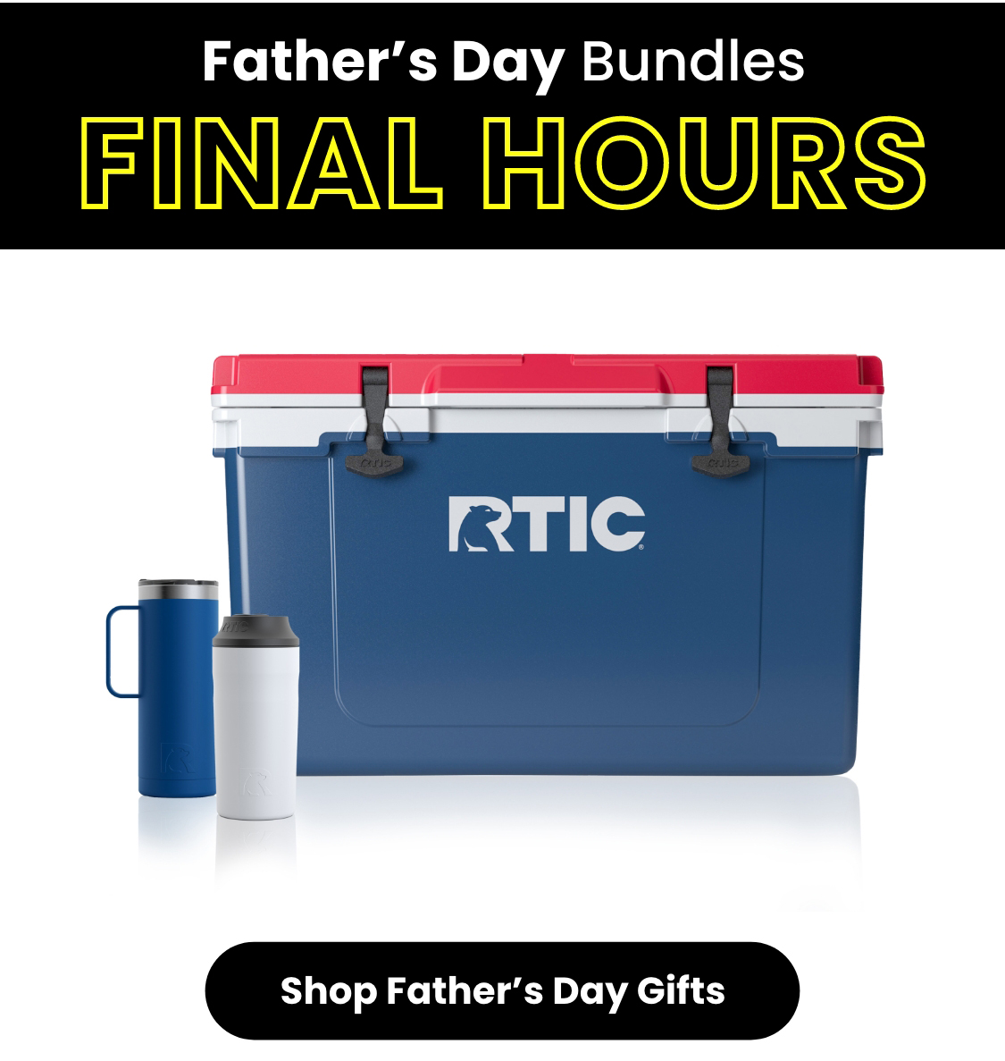 Rtic coolers father's sales day sale