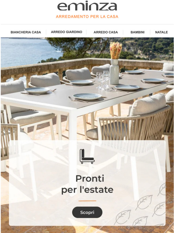 Arredo da giardino - Sei pronto per l'estate? ☀️