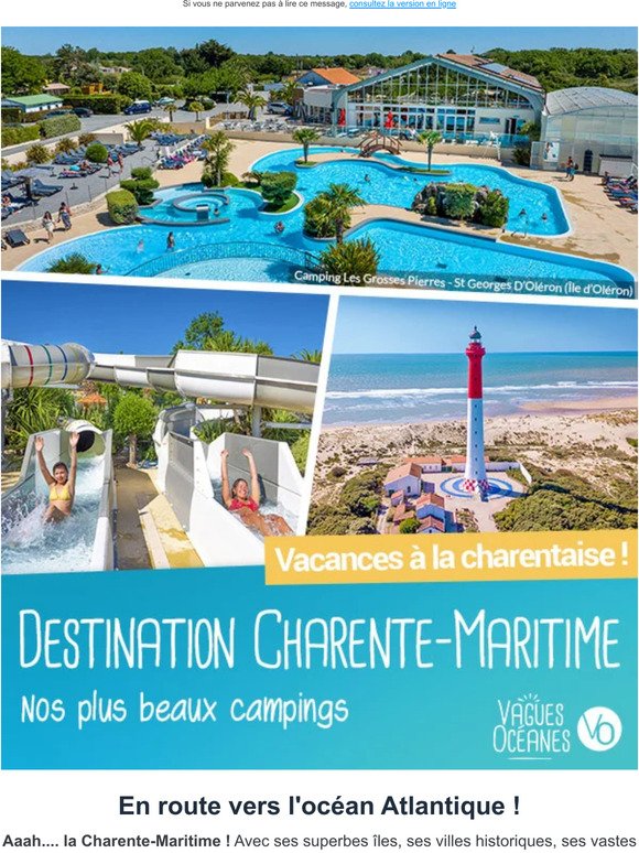 Vacances en Charente-Maritime au bord de la mer !
